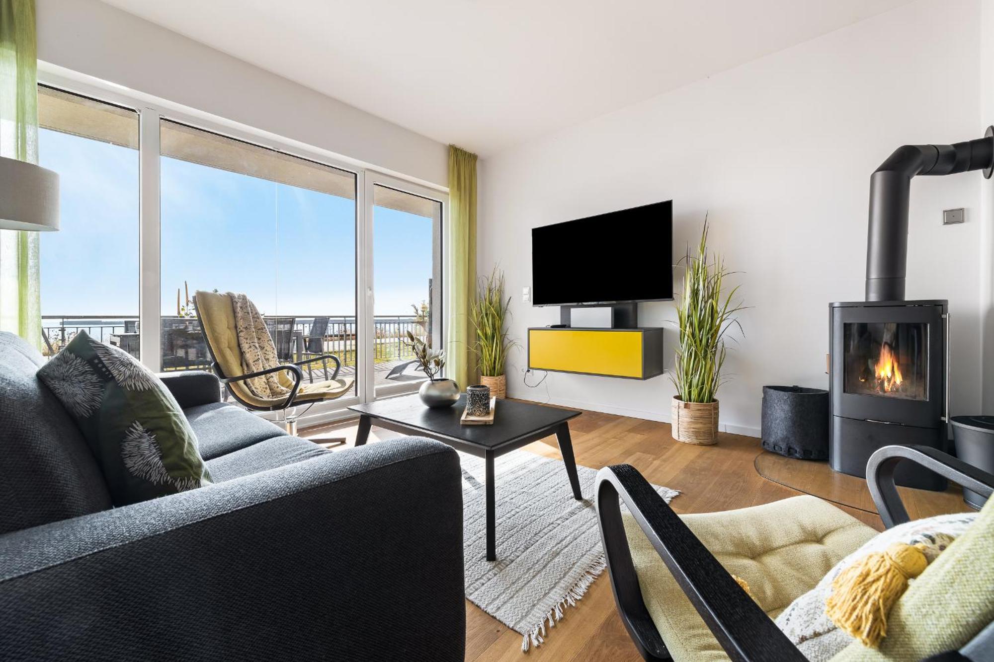 Ocean Vibes- Eg, Ostseeblick, Terrasse, Kamin Olpenæs Eksteriør billede